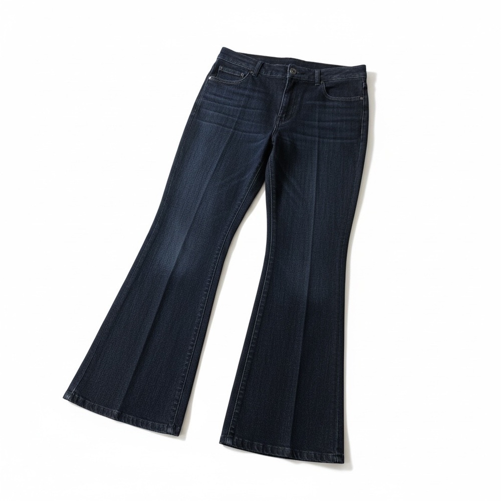 ✨ Talbots Heritage Boot Dark Wash Jeans – 14W – NWOT – 28” Inseam ✨ - Picture 2 of 6